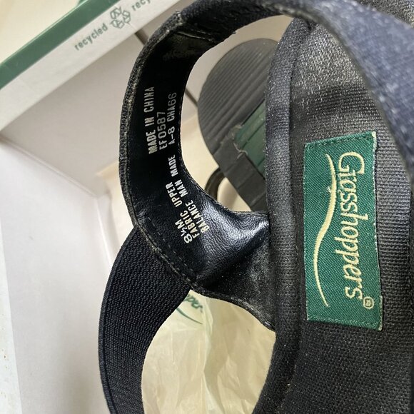 Grasshoppers Women's Seaside Sandal Black Size 8.5M Comfortable & Casual Footwea - Picture 3 of 4